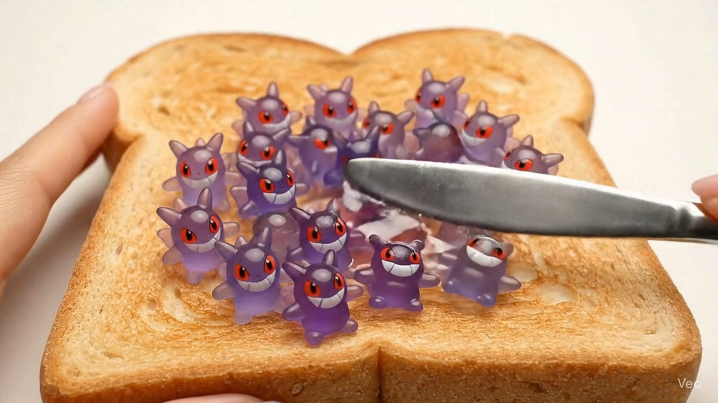π*ASMR*πOddly Satisfying: Glass Figures + Toast